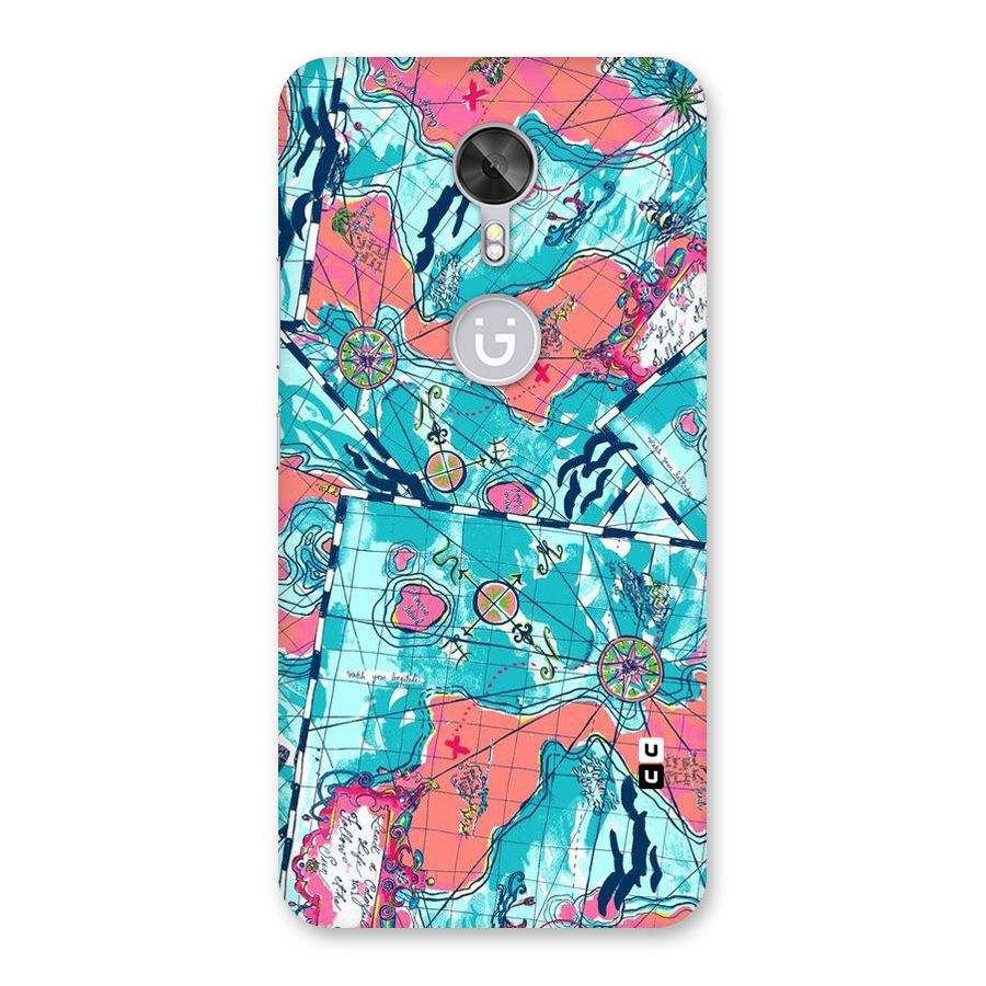 Sea Adventure Back Case for Gionee A1