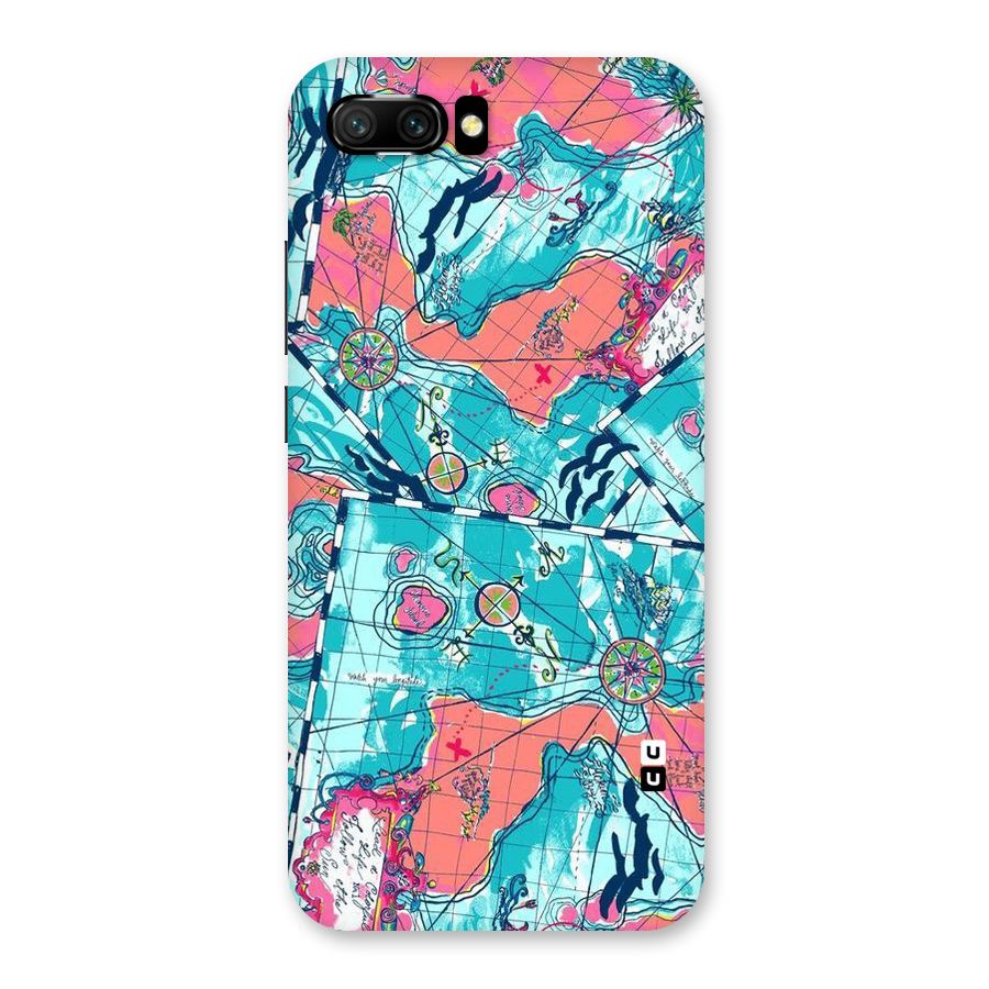 Sea Adventure Back Case for Honor 10