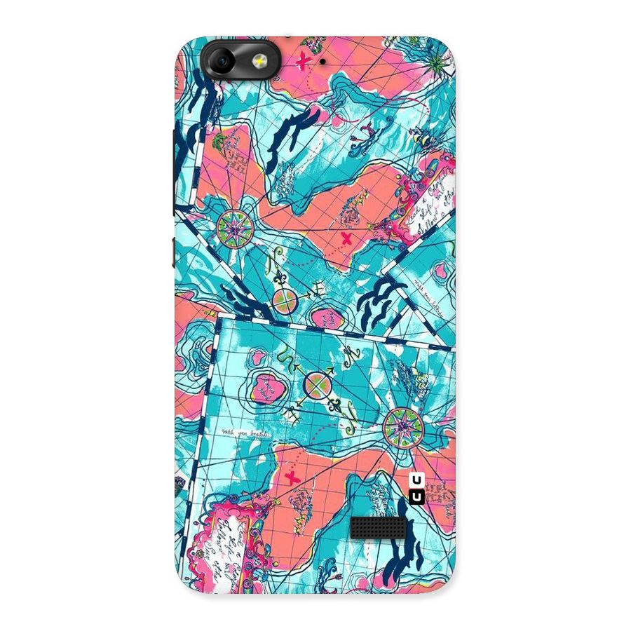 Sea Adventure Back Case for Honor 4C