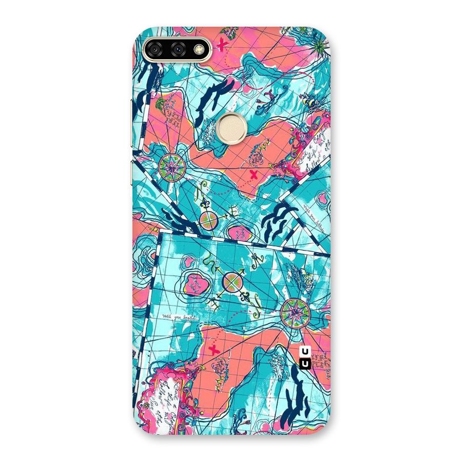 Sea Adventure Back Case for Honor 7A