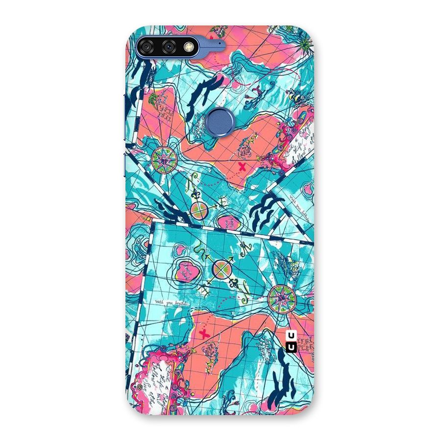 Sea Adventure Back Case for Honor 7C