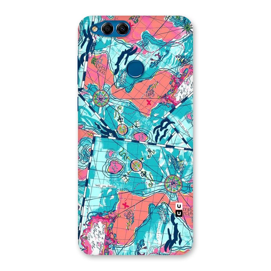 Sea Adventure Back Case for Honor 7X
