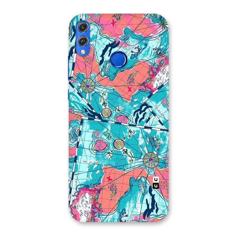 Sea Adventure Back Case for Honor 8X
