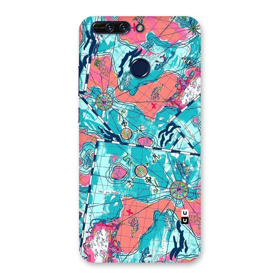 Sea Adventure Back Case for Honor 8 Pro