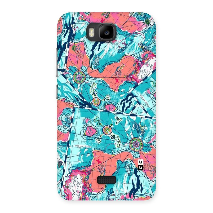 Sea Adventure Back Case for Honor Bee