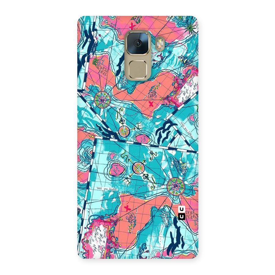 Sea Adventure Back Case for Huawei Honor 7