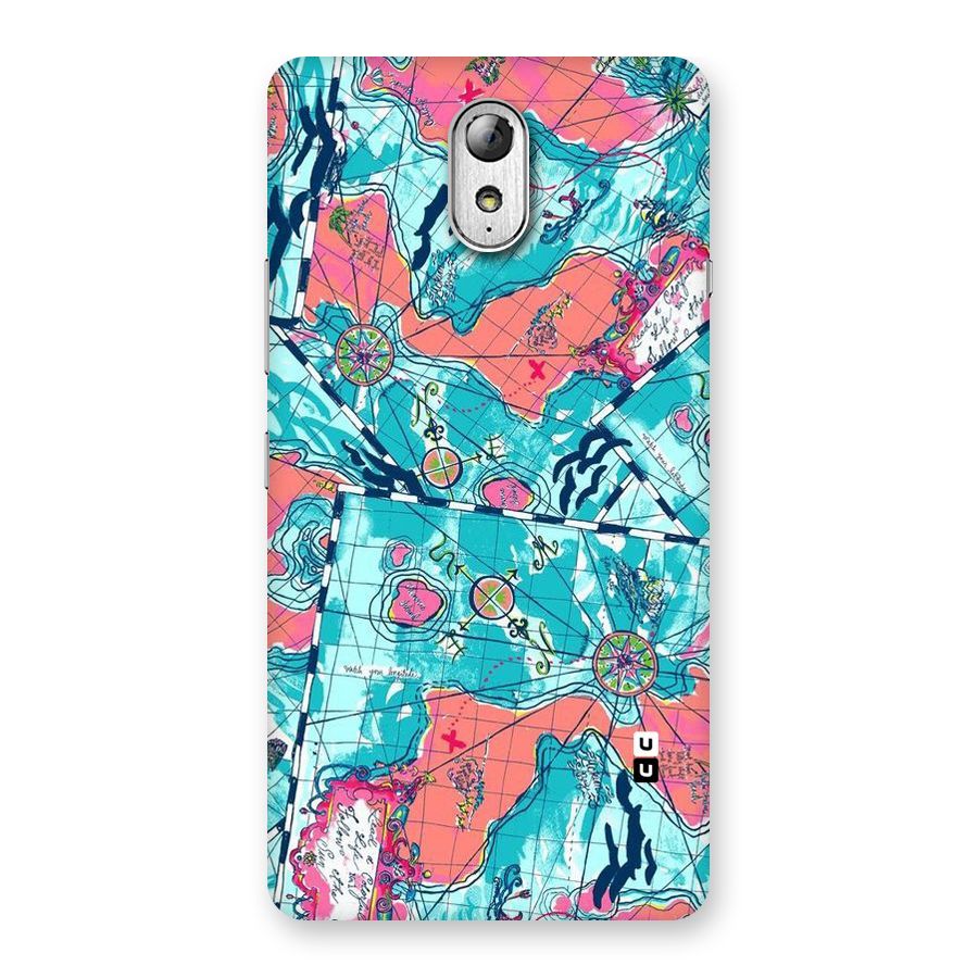 Sea Adventure Back Case for Lenovo Vibe P1M