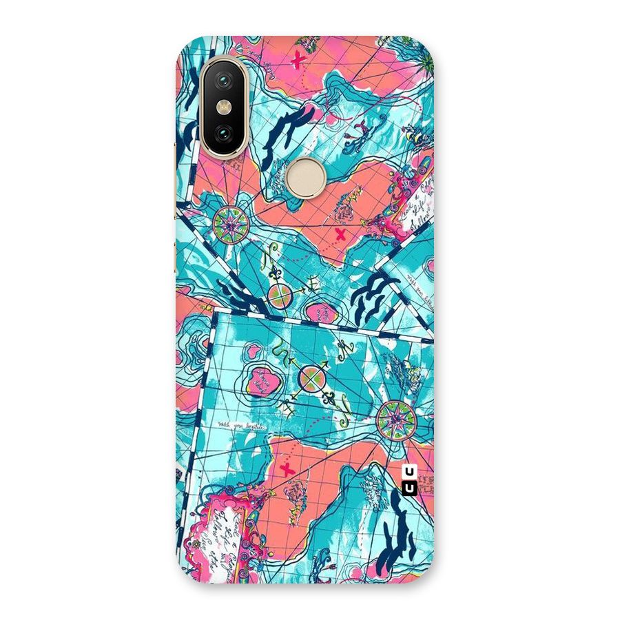 Sea Adventure Back Case for Mi A2