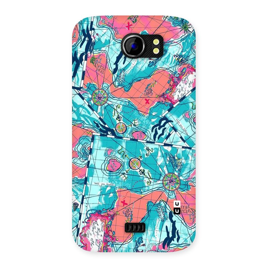 Sea Adventure Back Case for Micromax Canvas 2 A110