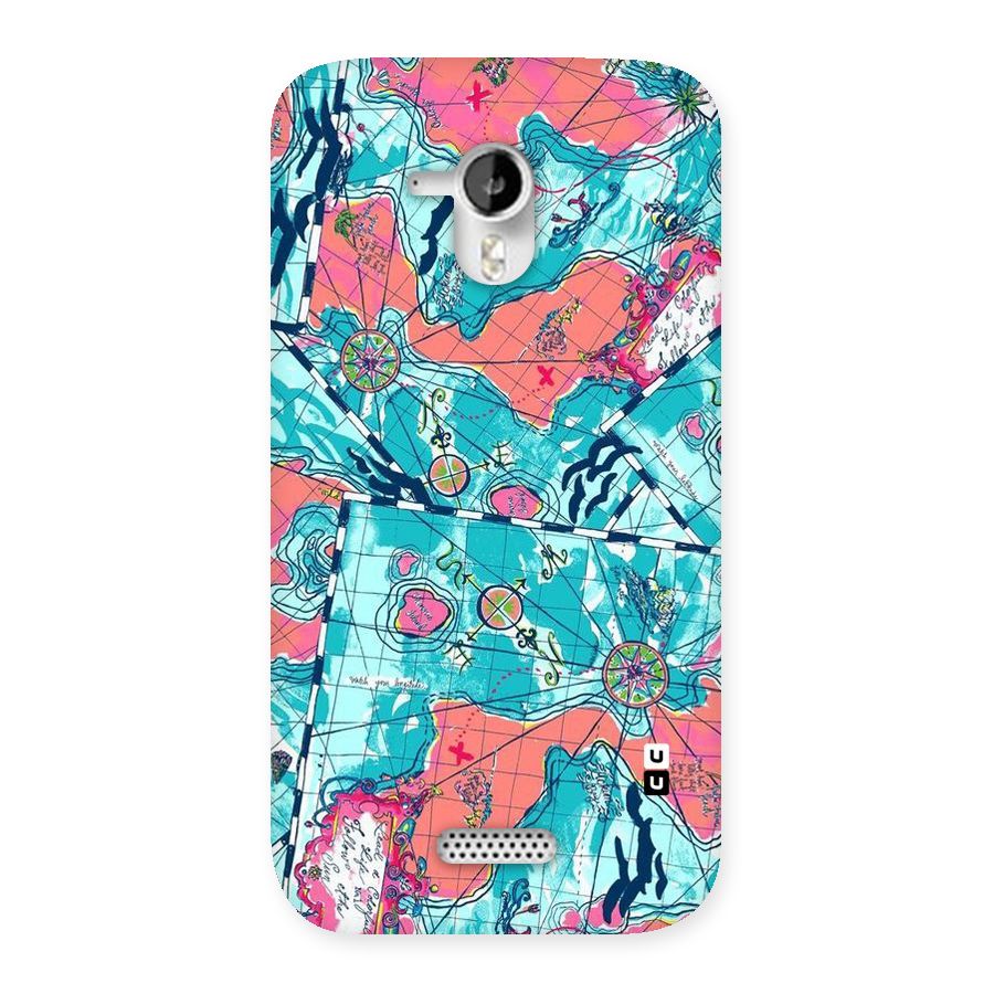 Sea Adventure Back Case for Micromax Canvas HD A116