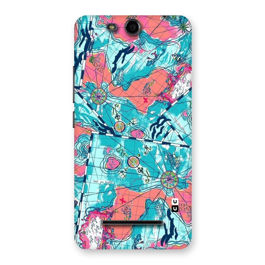 Sea Adventure Back Case for Micromax Canvas Juice 3 Q392