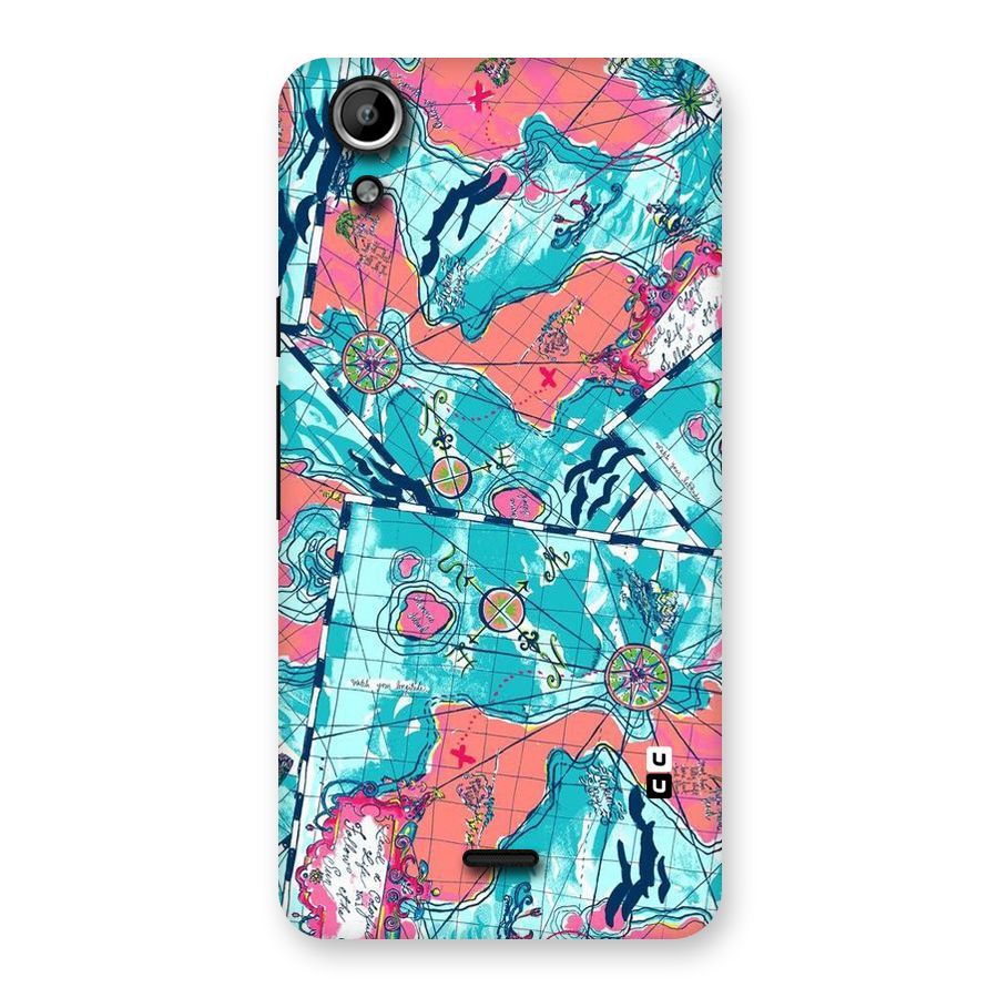 Sea Adventure Back Case for Micromax Canvas Selfie Lens Q345