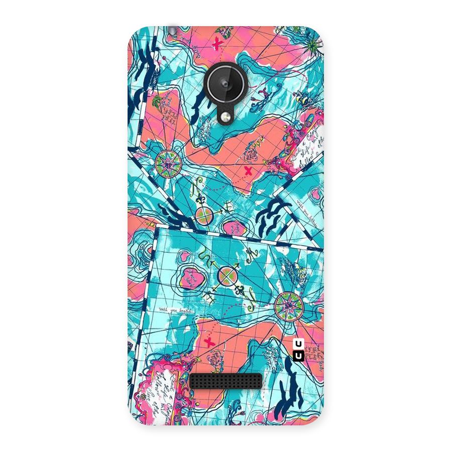 Sea Adventure Back Case for Micromax Canvas Spark Q380