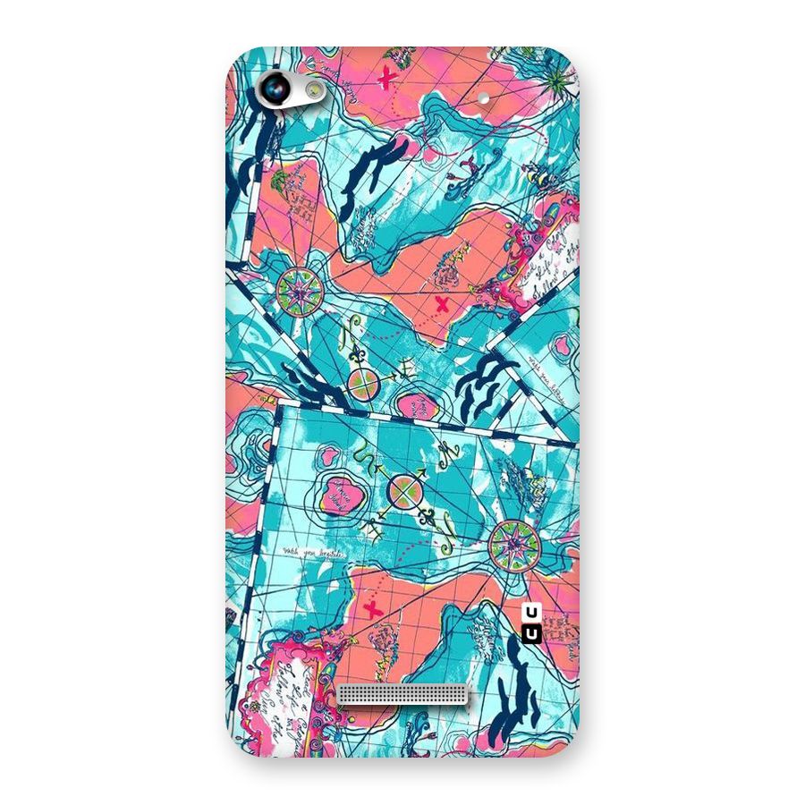 Sea Adventure Back Case for Micromax Hue 2