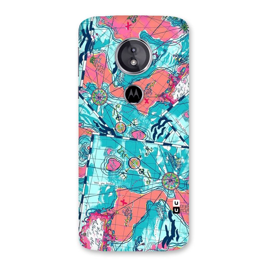 Sea Adventure Back Case for Moto E5