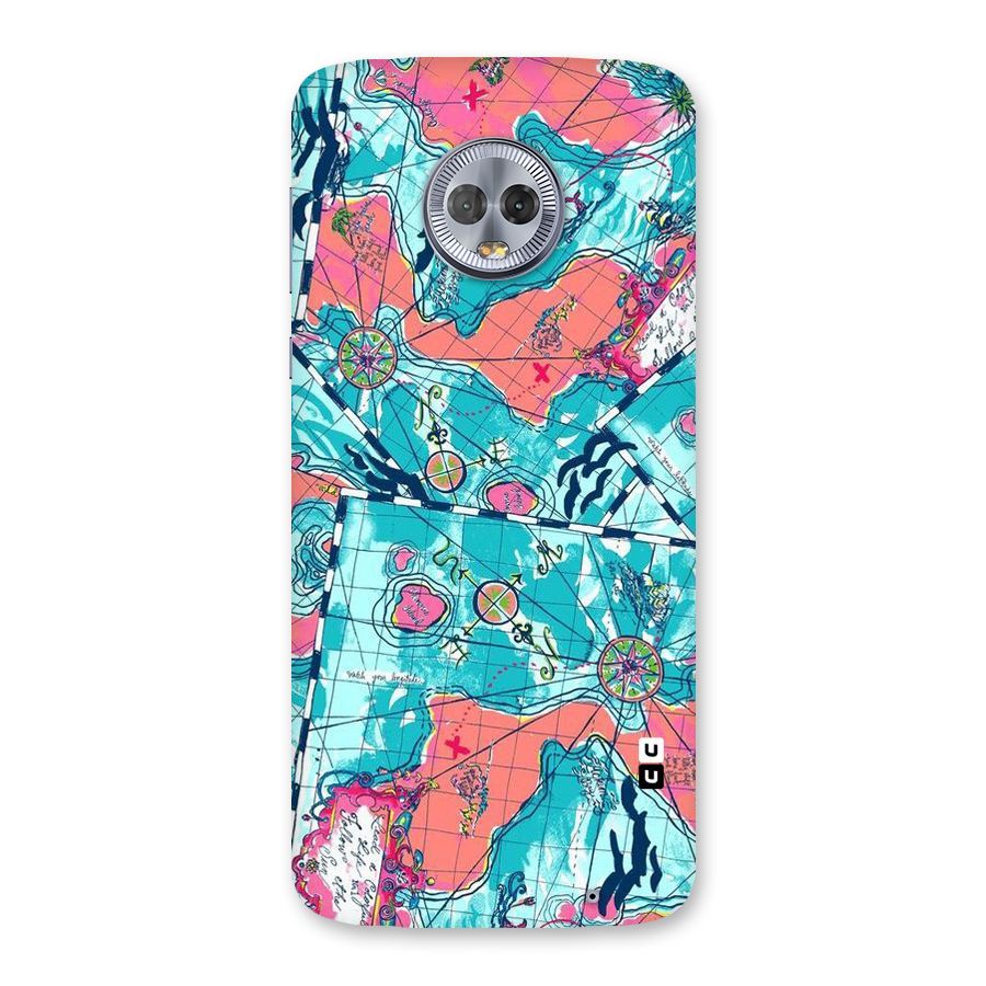 Sea Adventure Back Case for Moto G6 Plus