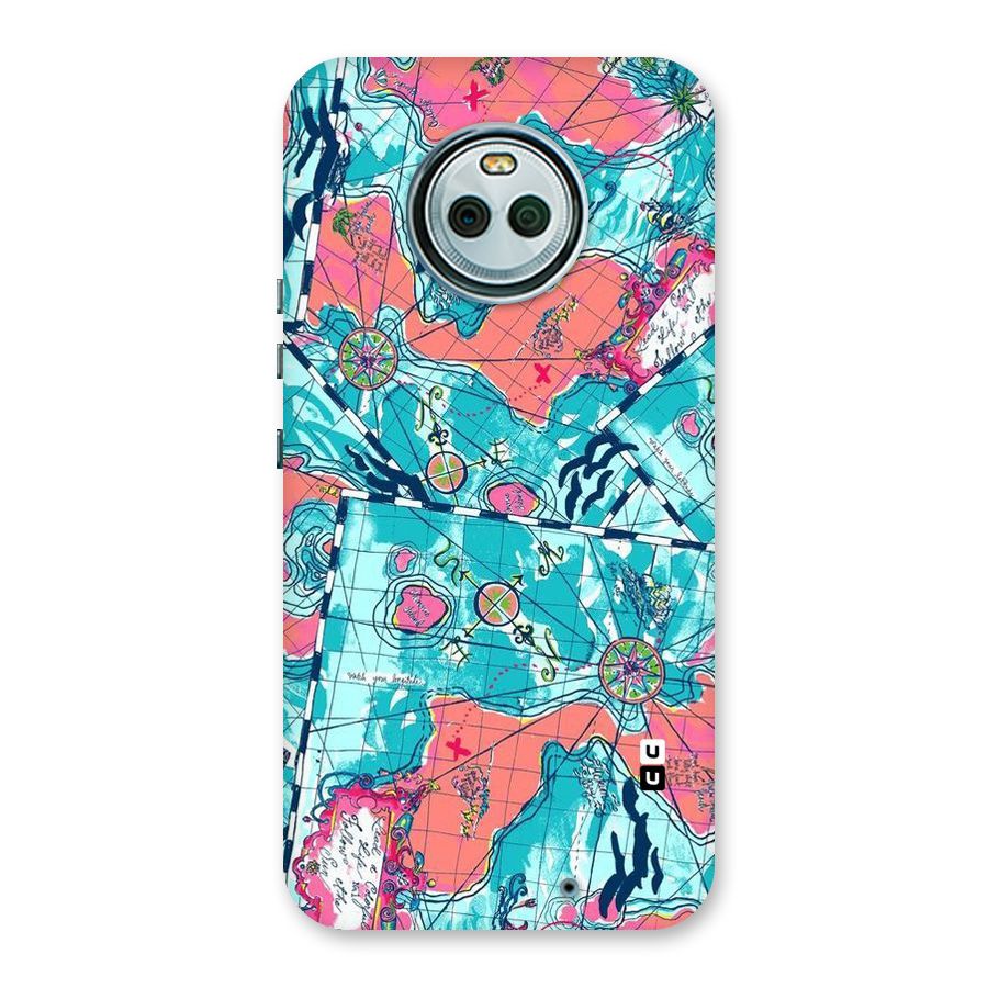 Sea Adventure Back Case for Moto X4