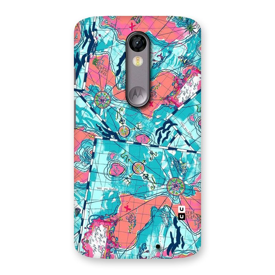 Sea Adventure Back Case for Moto X Force