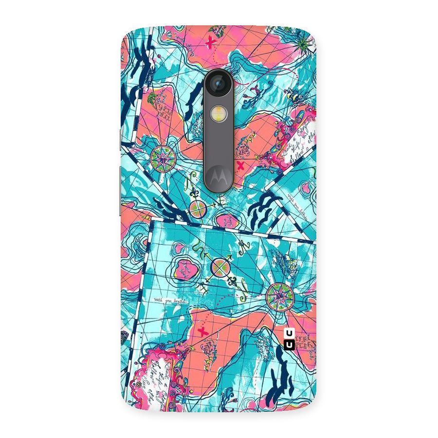Sea Adventure Back Case for Moto X Play