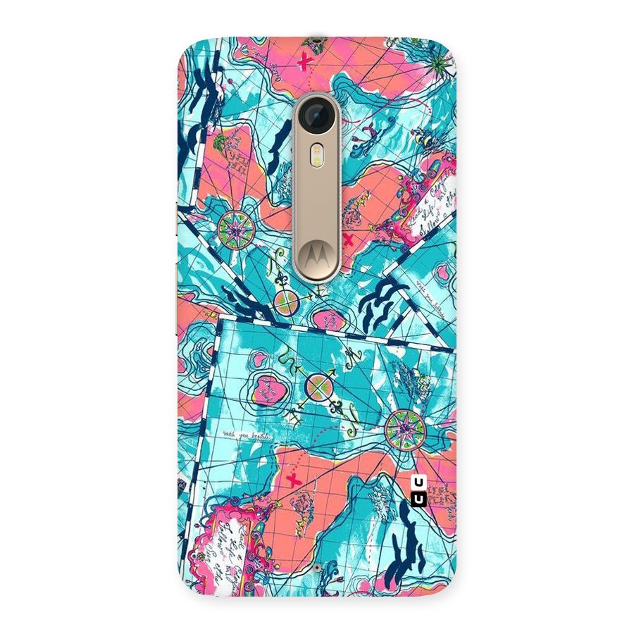 Sea Adventure Back Case for Motorola Moto X Style
