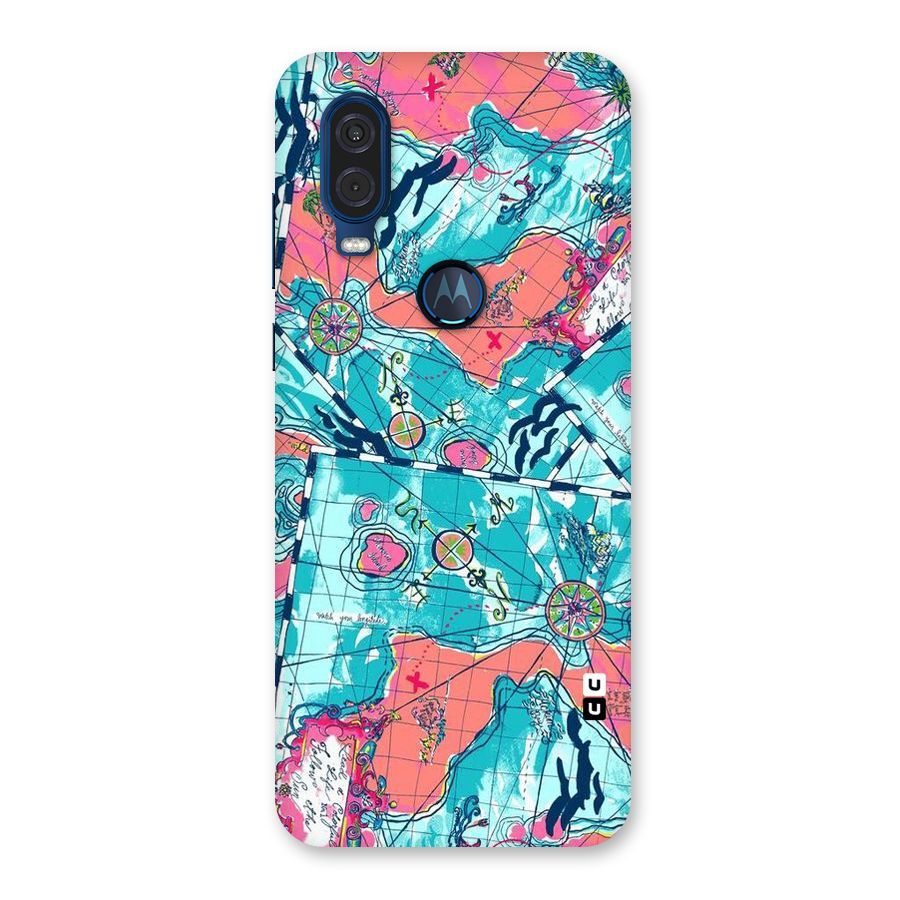 Sea Adventure Back Case for Motorola One Vision