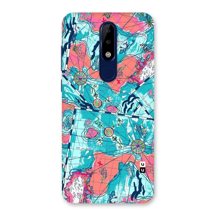 Sea Adventure Back Case for Nokia 5.1 Plus