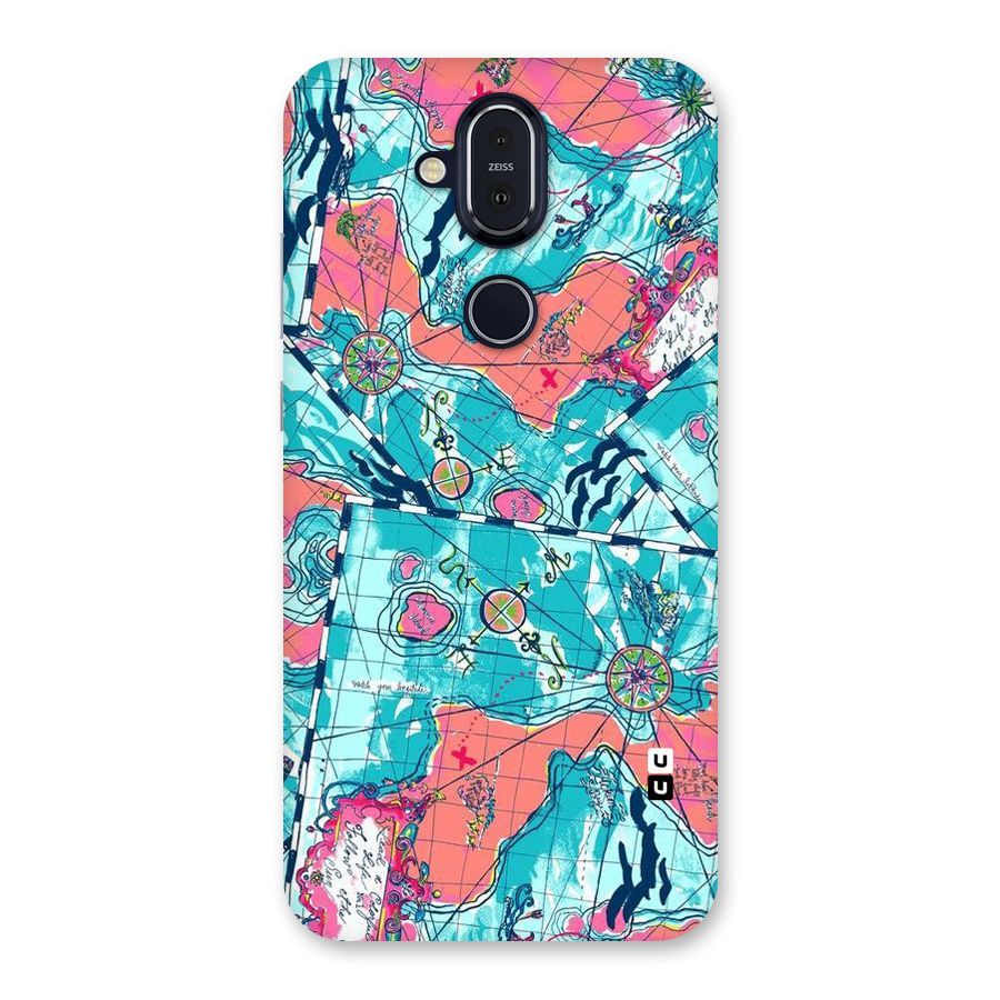 Sea Adventure Back Case for Nokia 8.1