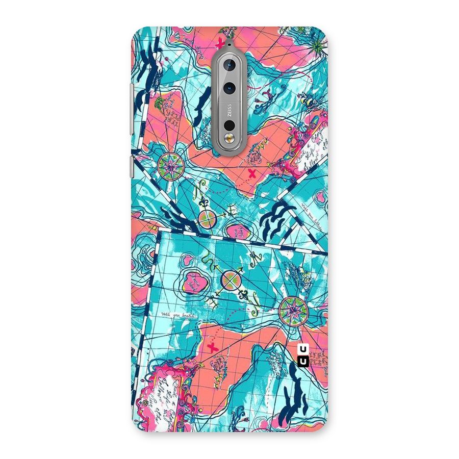 Sea Adventure Back Case for Nokia 8