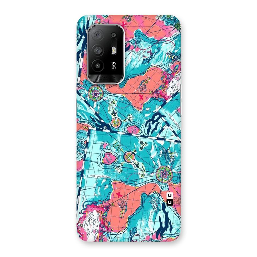 Sea Adventure Back Case for Oppo F19 Pro Plus 5G