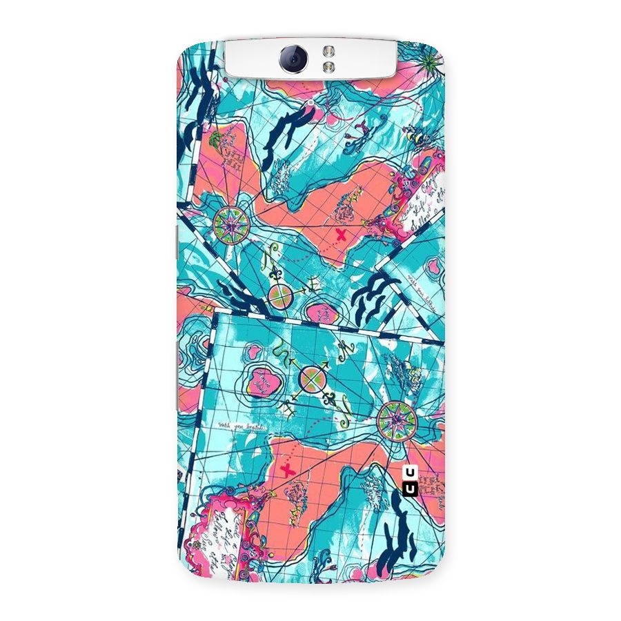 Sea Adventure Back Case for Oppo N1
