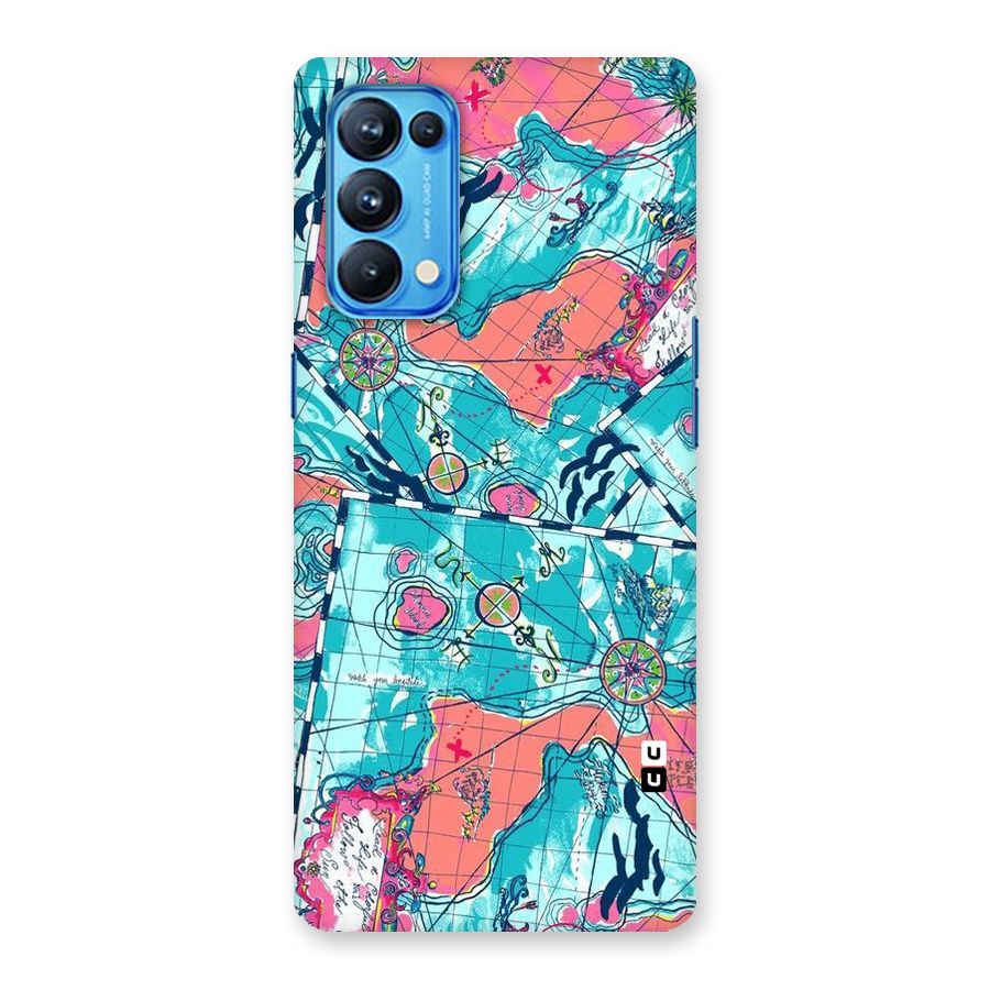 Sea Adventure Back Case for Oppo Reno5 Pro 5G