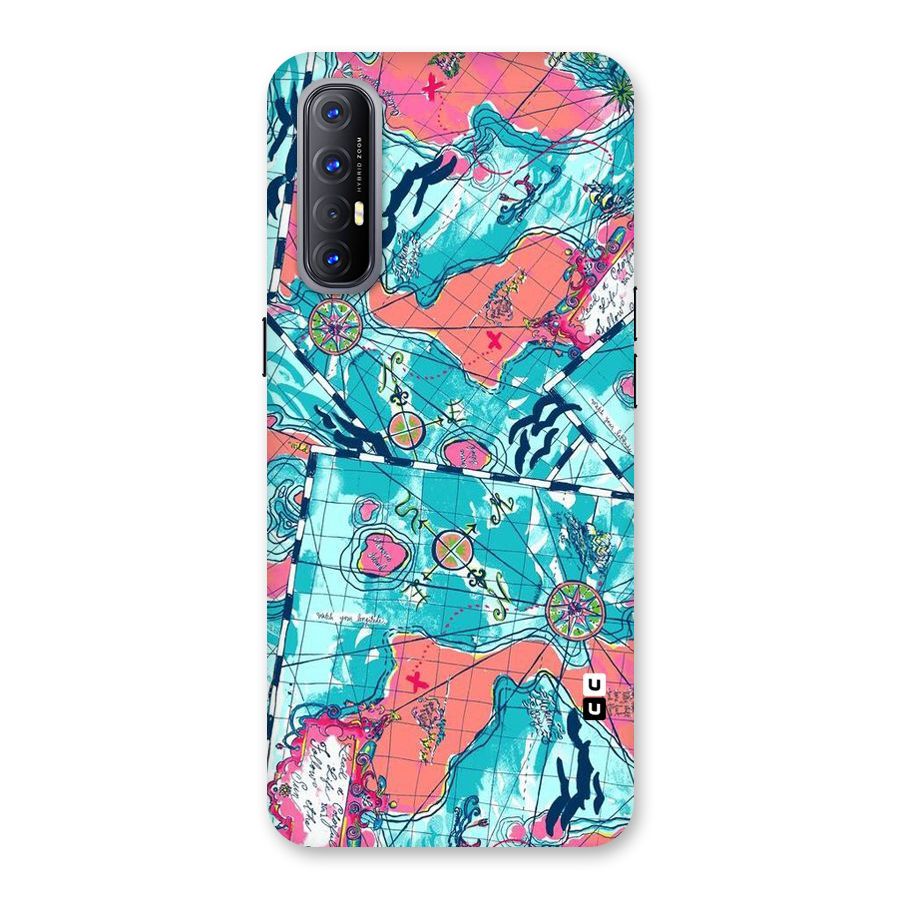Sea Adventure Back Case for Reno3 Pro
