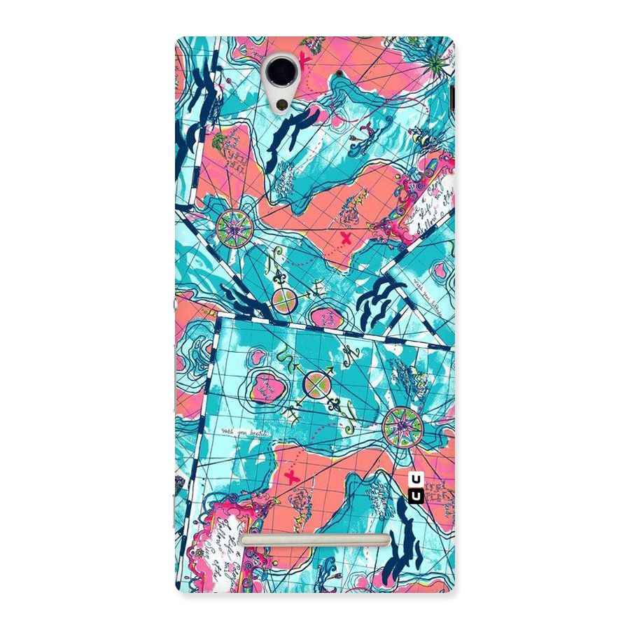 Sea Adventure Back Case for Sony Xperia C3