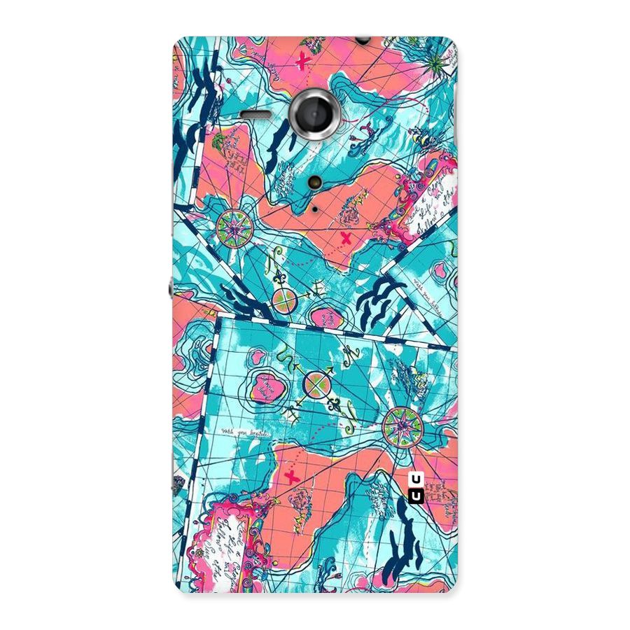 Sea Adventure Back Case for Sony Xperia SP