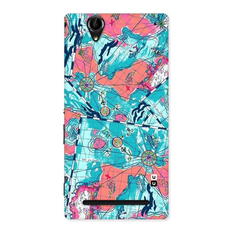 Sea Adventure Back Case for Sony Xperia T2