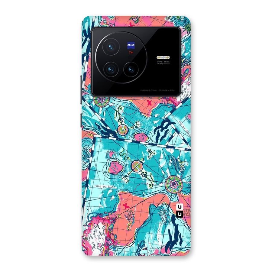 Sea Adventure Back Case for Vivo X80