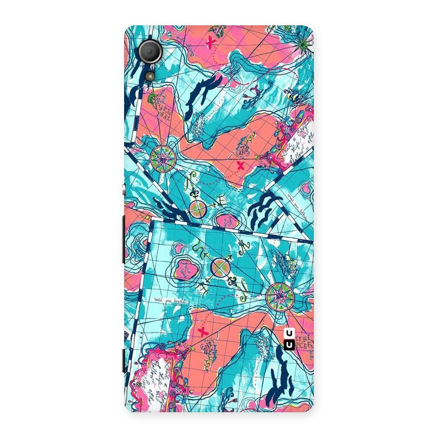 Sea Adventure Back Case for Xperia Z4
