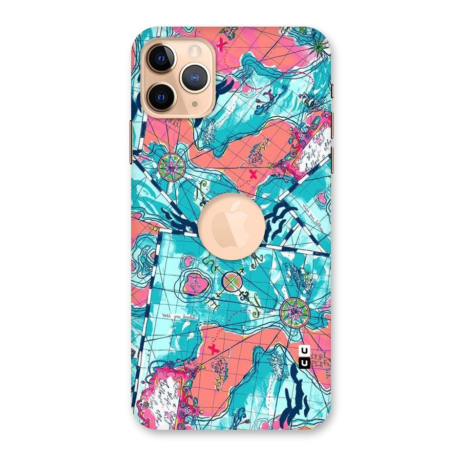 Sea Adventure Back Case for iPhone 11 Pro Max Logo Cut