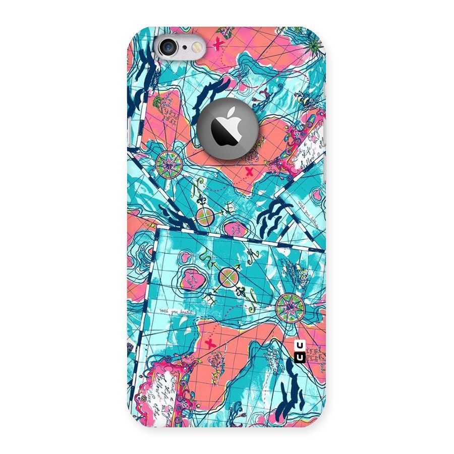 Sea Adventure Back Case for iPhone 6 Logo Cut