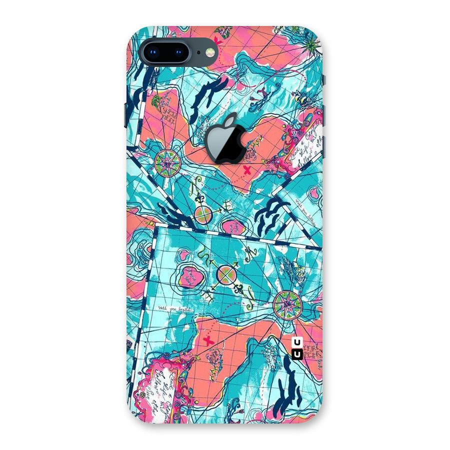 Sea Adventure Back Case for iPhone 7 Plus Apple Cut
