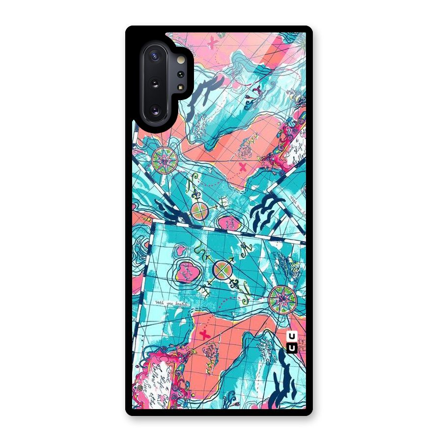 Sea Adventure Glass Back Case for Galaxy Note 10 Plus
