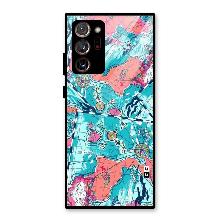 Sea Adventure Glass Back Case for Galaxy Note 20 Ultra 5G