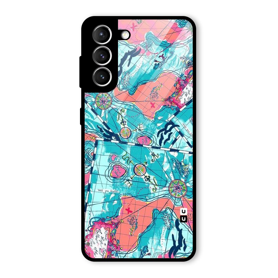 Sea Adventure Glass Back Case for Galaxy S21 5G