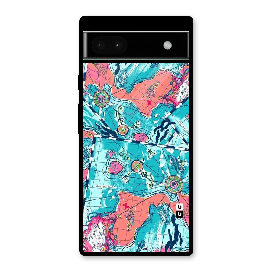 Sea Adventure Glass Back Case for Google Pixel 6a