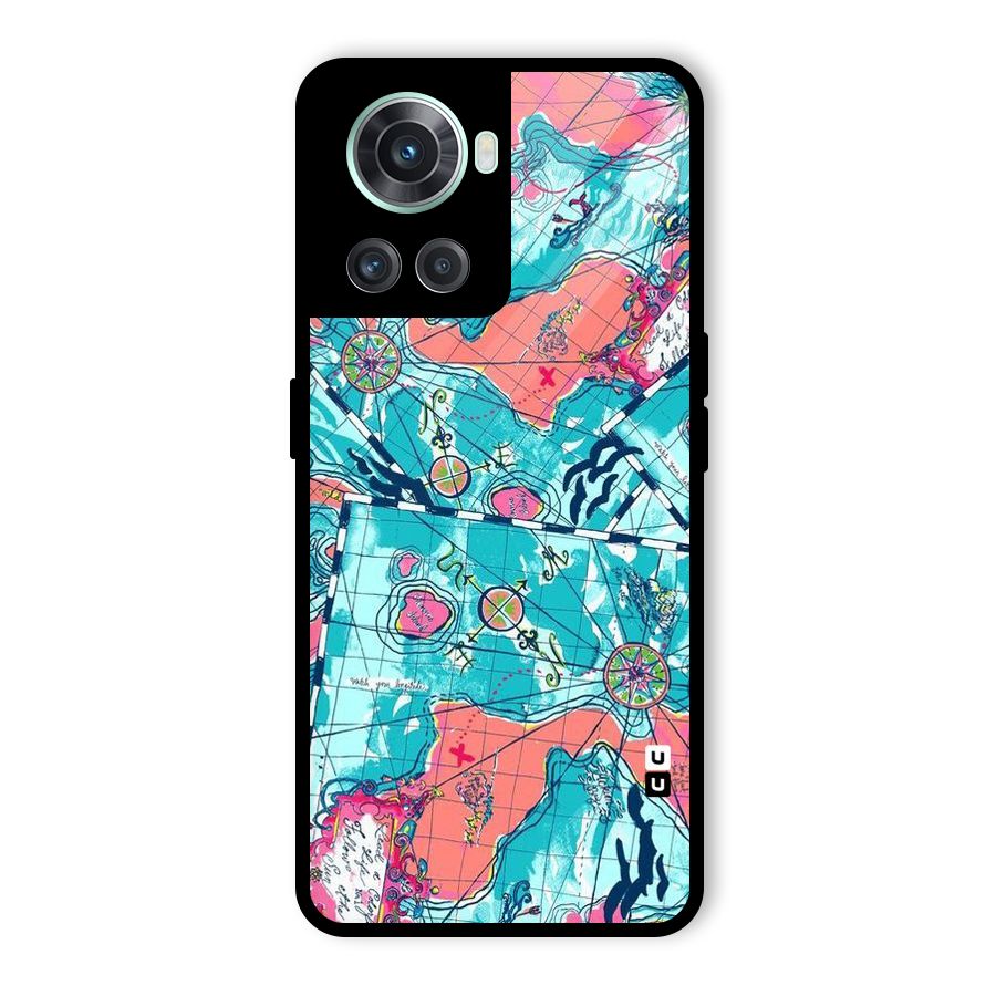 Sea Adventure Glass Back Case for OnePlus 10R