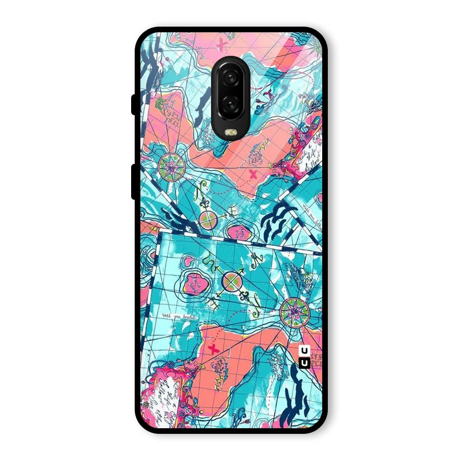 Sea Adventure Glass Back Case for OnePlus 6T