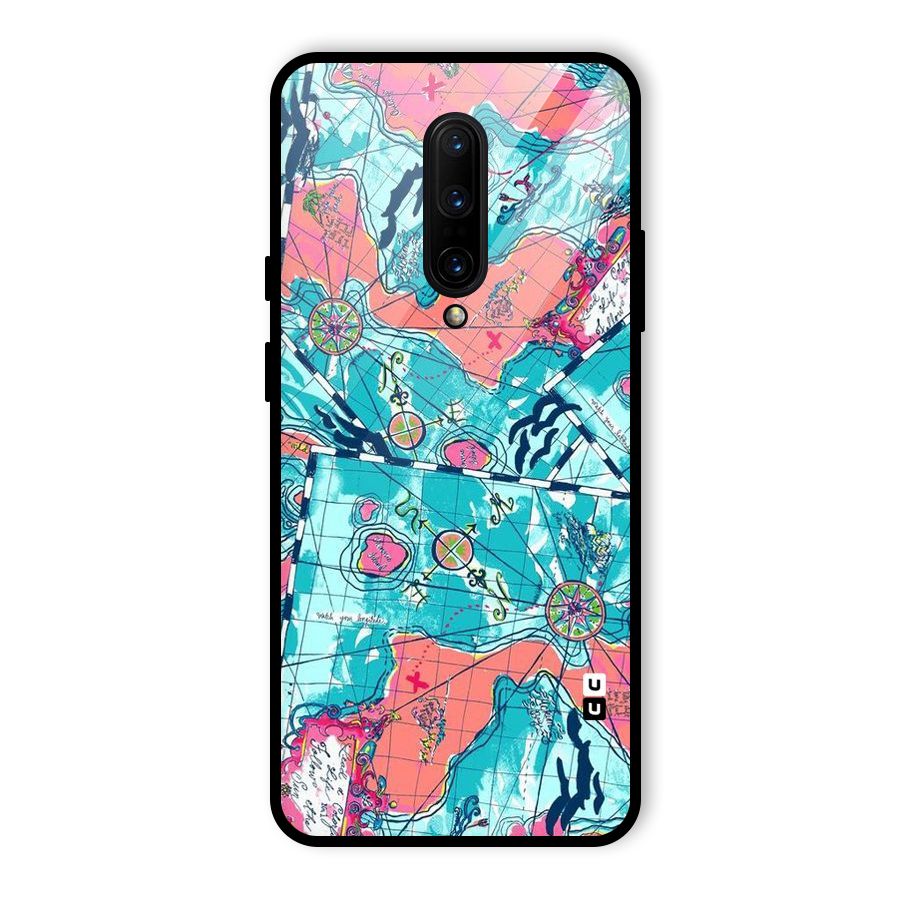 Sea Adventure Glass Back Case for OnePlus 7 Pro
