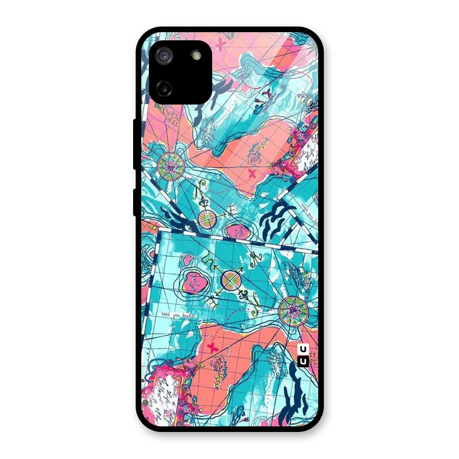 Sea Adventure Glass Back Case for Realme C11
