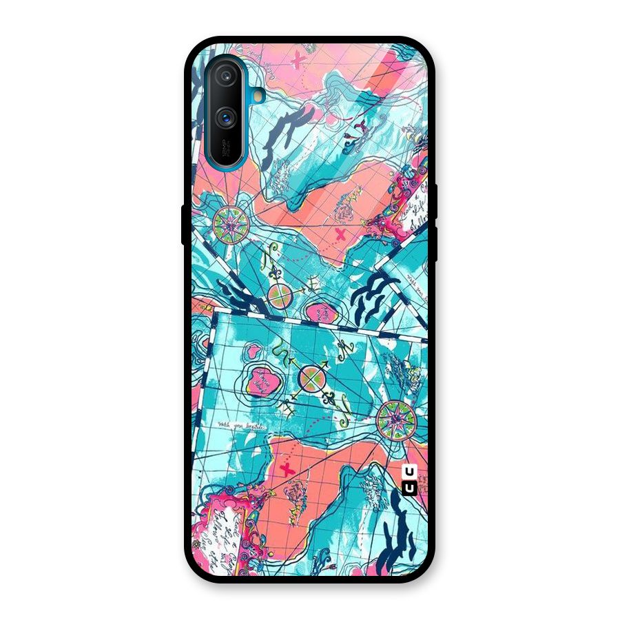 Sea Adventure Glass Back Case for Realme C3