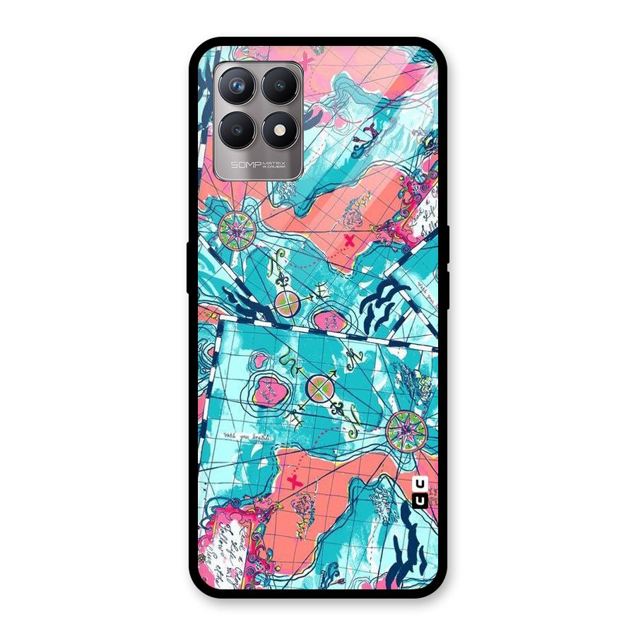 Sea Adventure Glass Back Case for Realme Narzo 50
